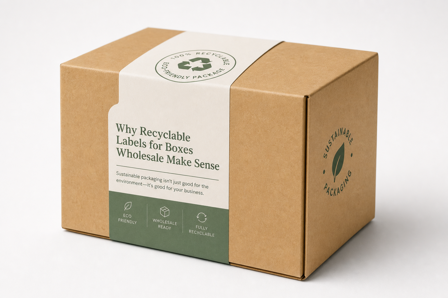 Recyclable Labels for Boxes Wholesale: Material, Adhesive, Artwork, and MOQ