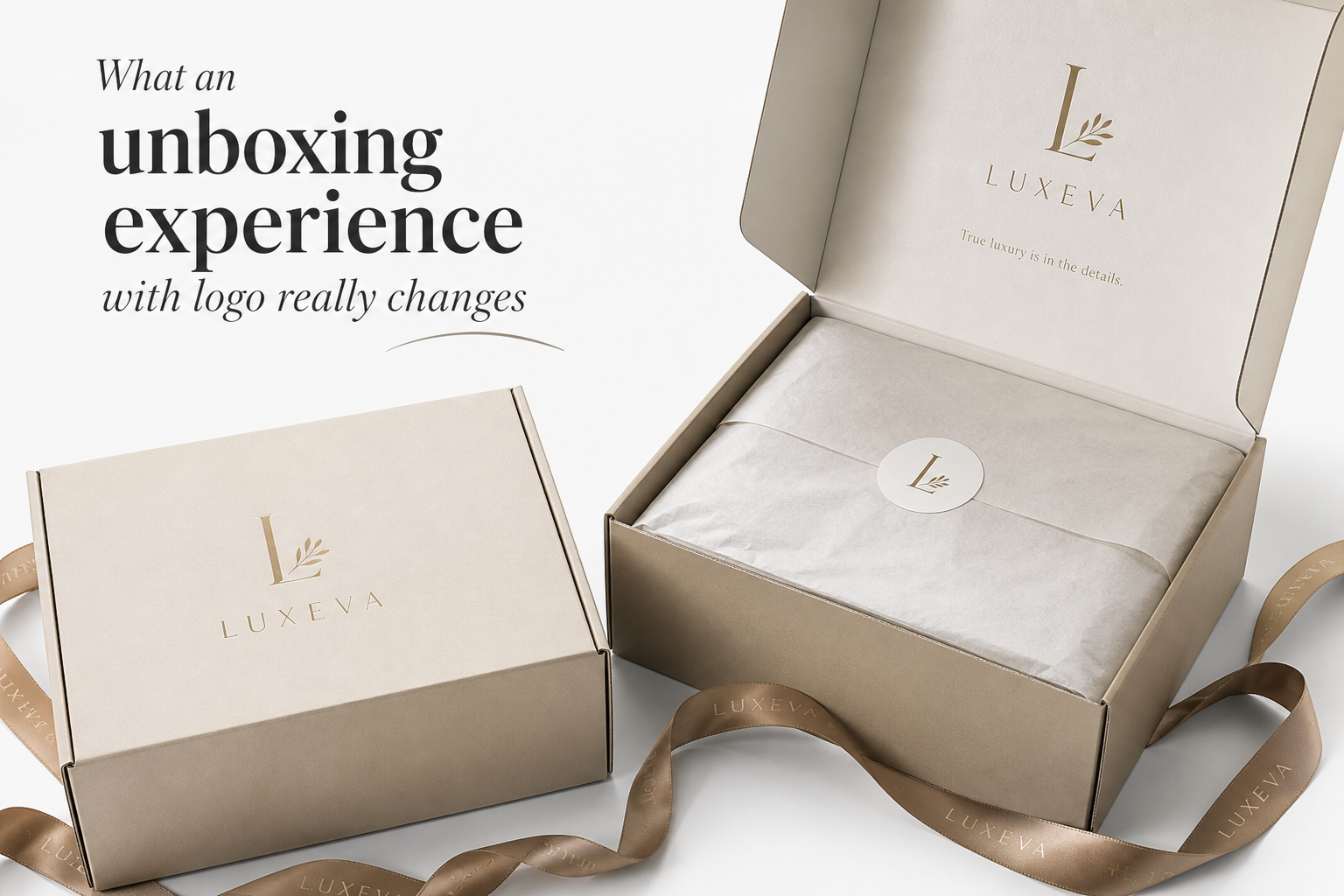 Unboxing Experience with Logo: Branding That Feels Premium