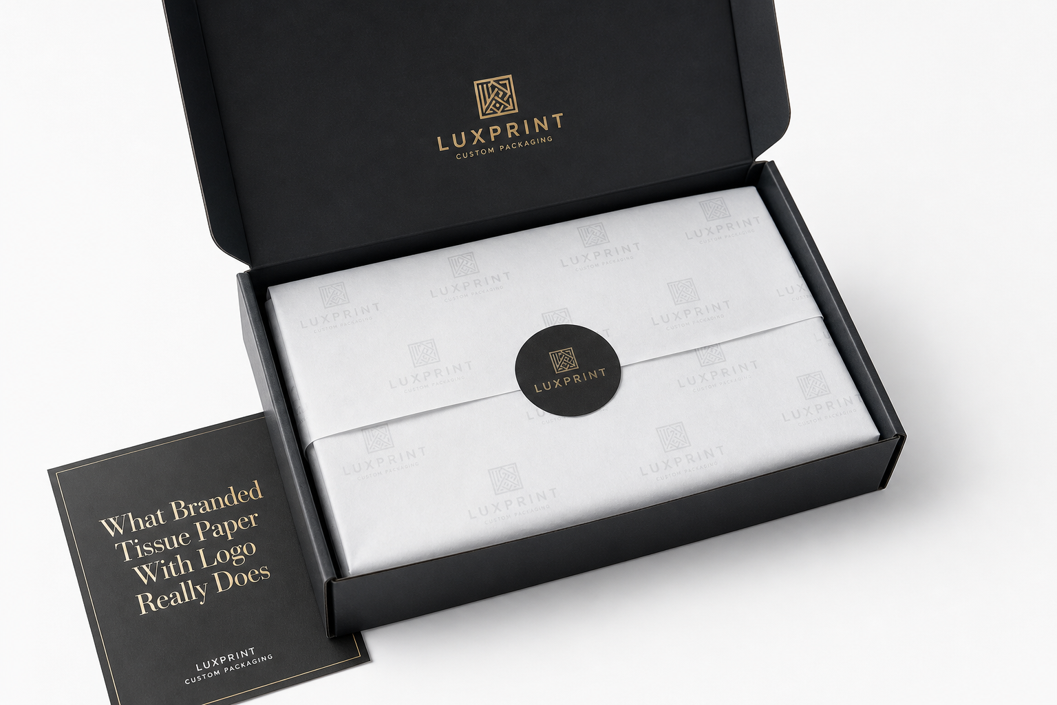 Branded Tissue Paper with Logo: Material, Print, Proofing, and Reorder Risk