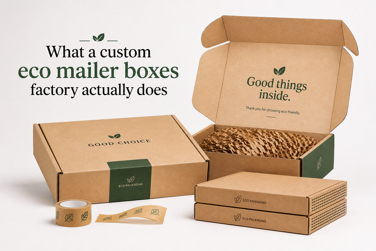 Custom Eco Mailer Boxes Factory: How It Actually Works