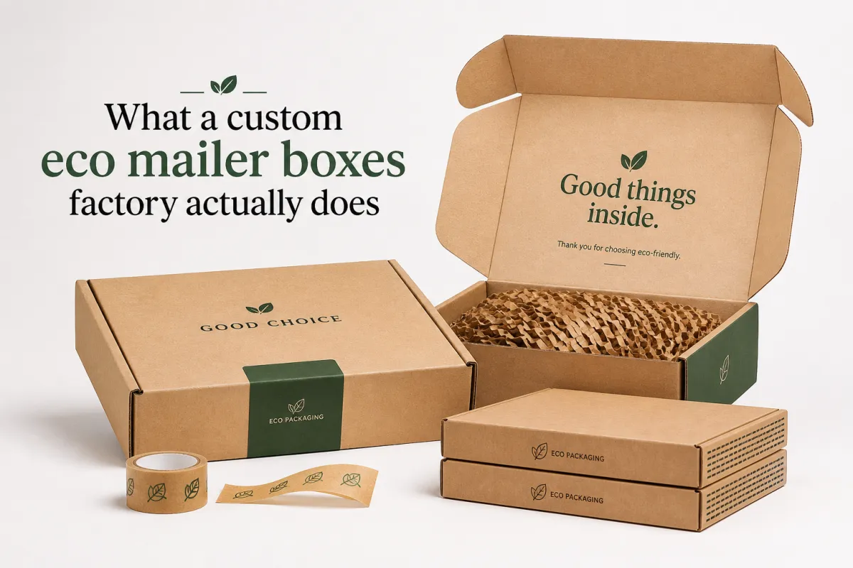 Custom Eco Mailer Boxes Factory: How It Actually Works