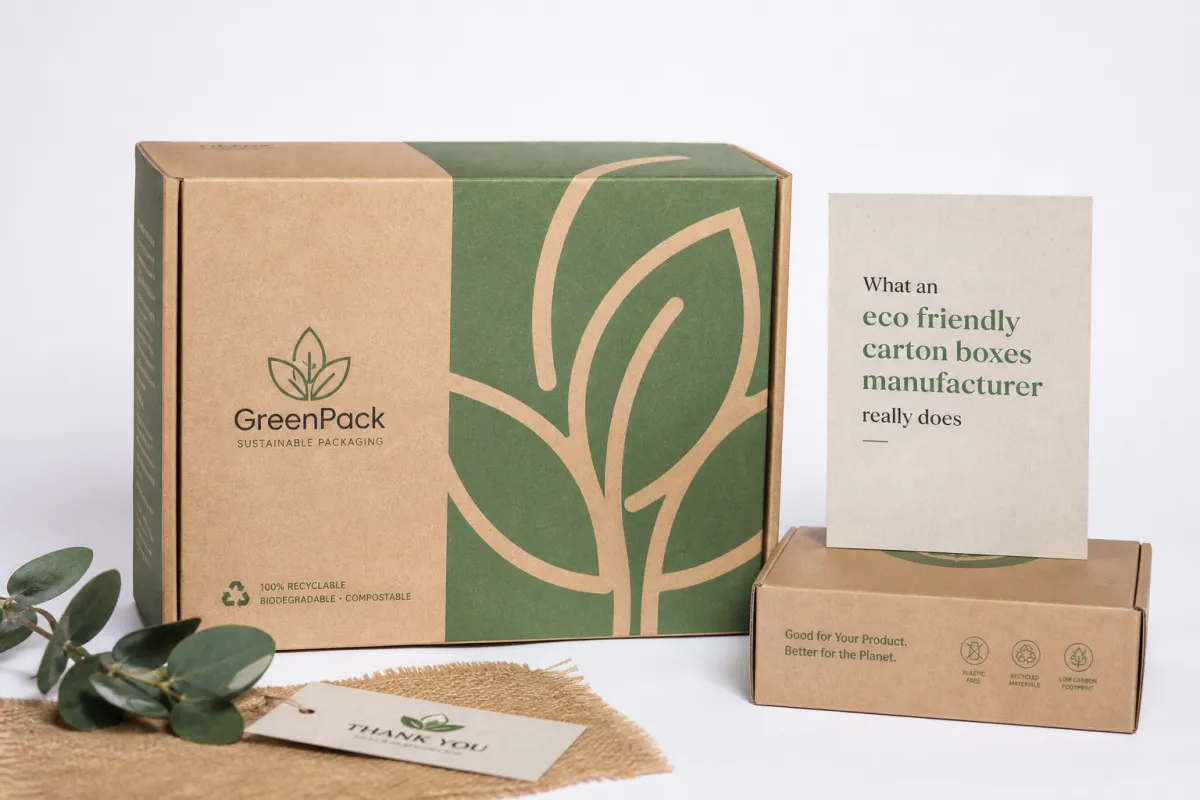 Eco Friendly Carton Boxes Manufacturer