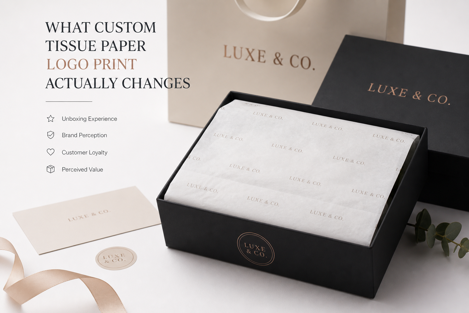 Custom Tissue Paper Logo Print: Material, Print, Proofing, and Reorder Risk
