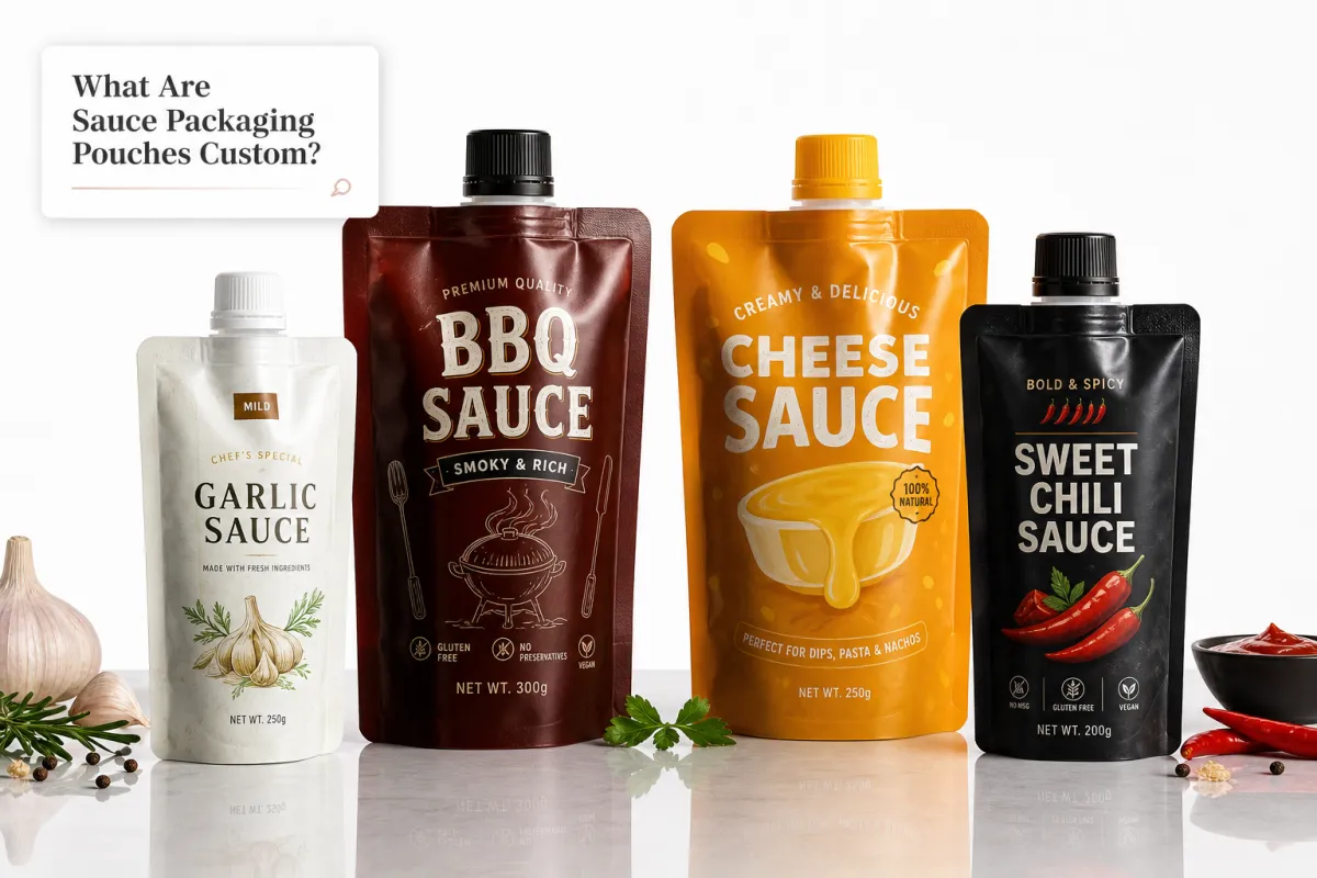Sauce Packaging Pouches Custom: Buyer Brief