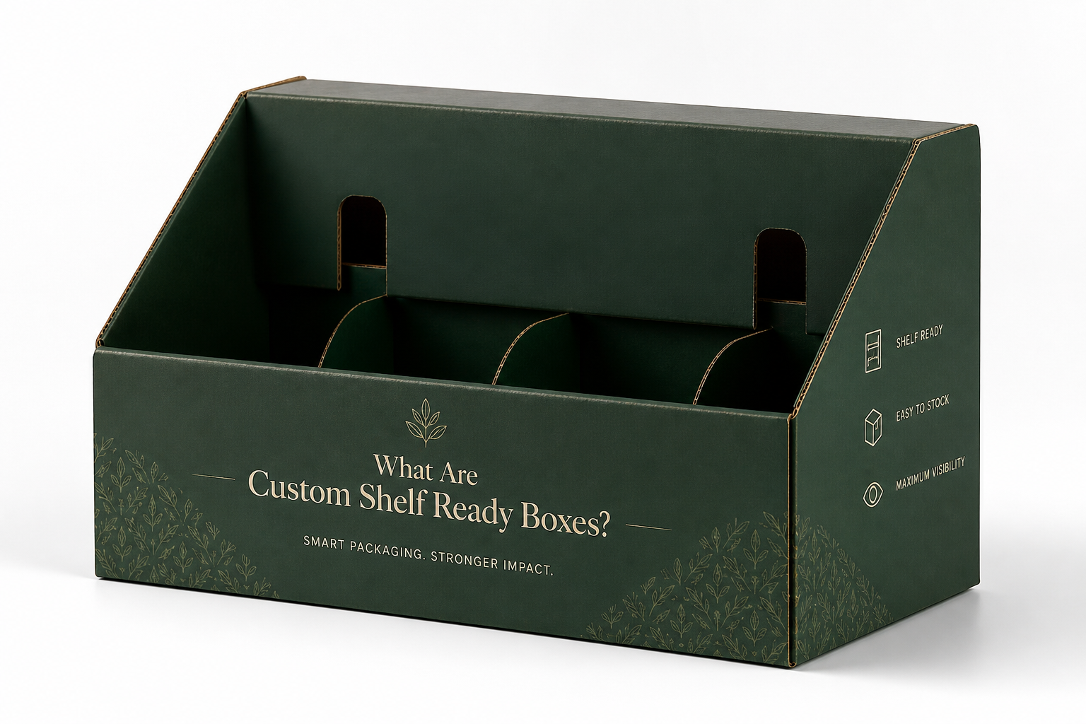 Custom Shelf Ready Boxes: What They Are and How They Work