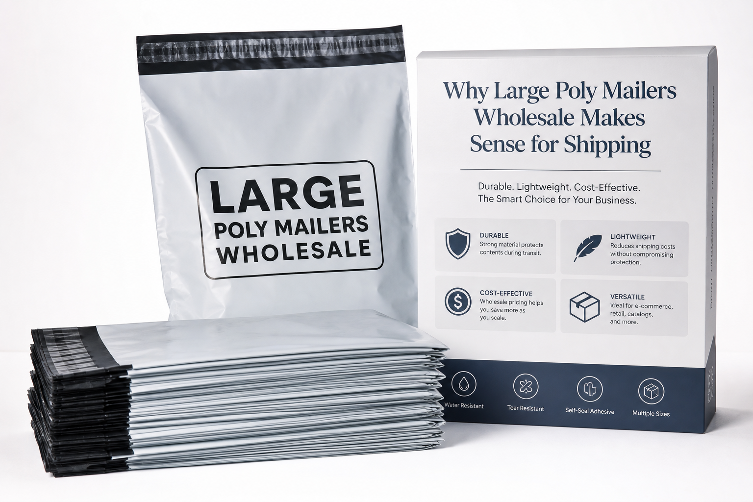 Large Poly Mailers Wholesale: Sizes, Pricing, and MOQ