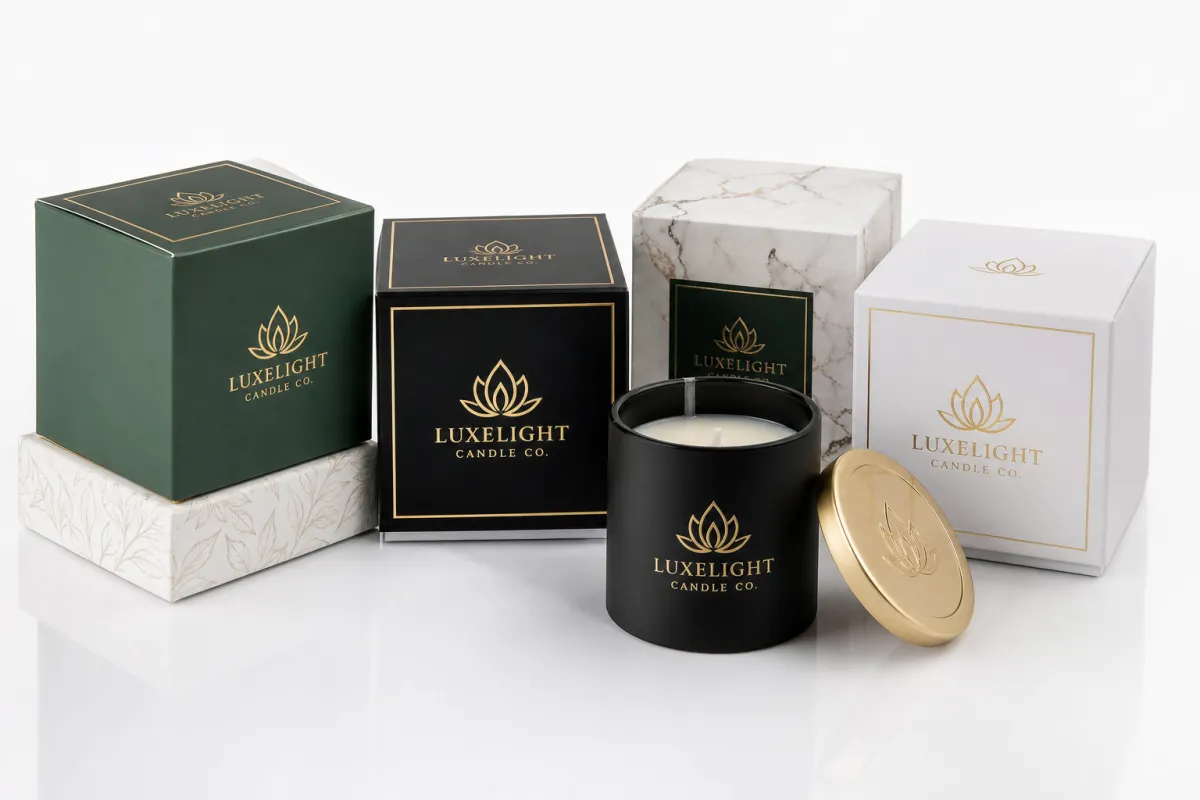 Custom Candle Boxes with Logo Branding