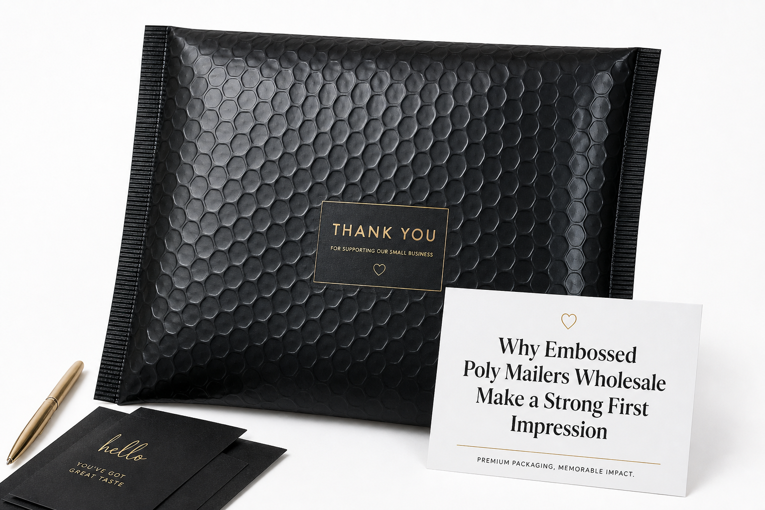 Embossed Poly Mailers Wholesale: Pricing, Specs & More