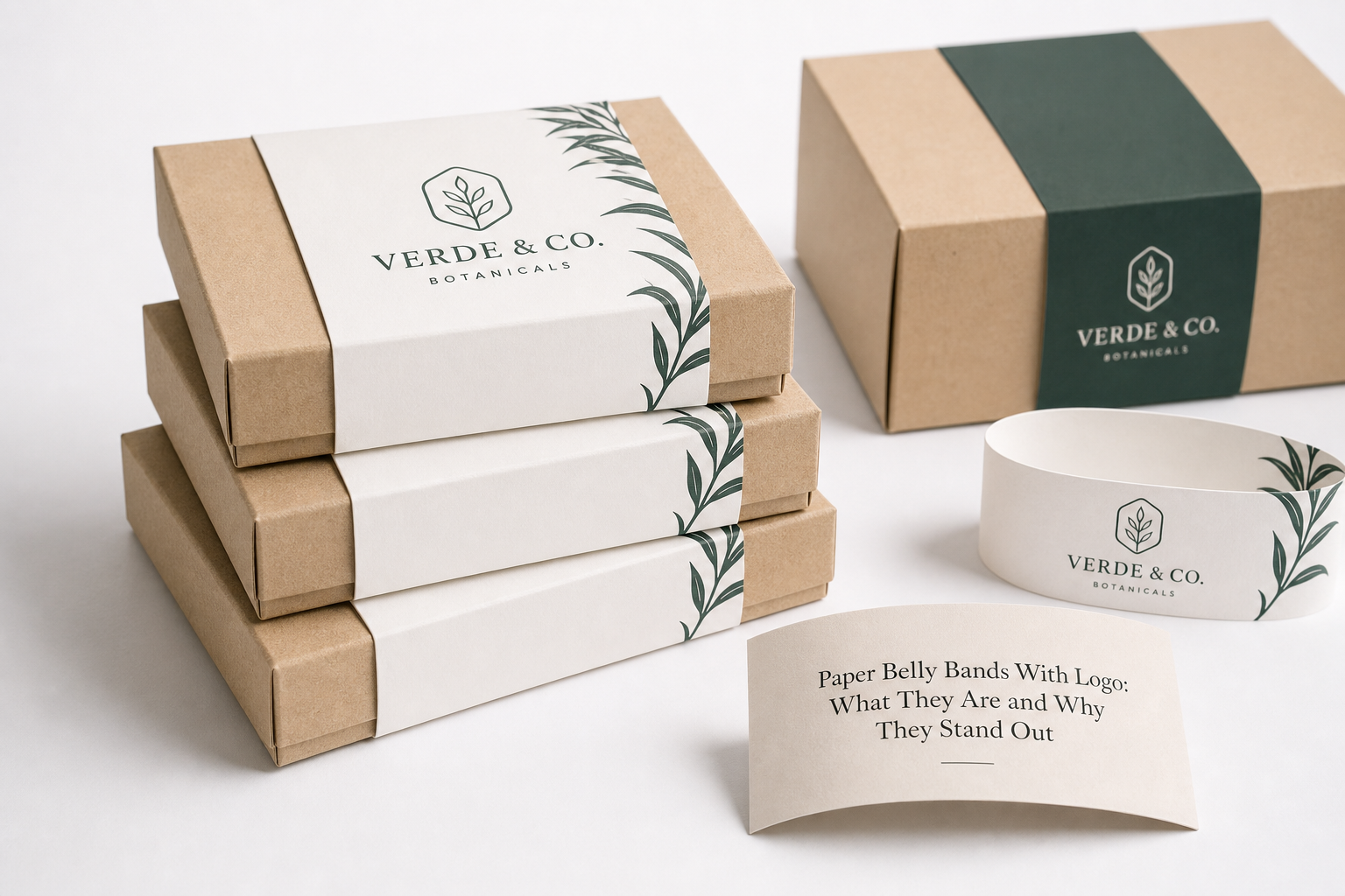 Paper Belly Bands With Logo: Branding, Cost, and Fit