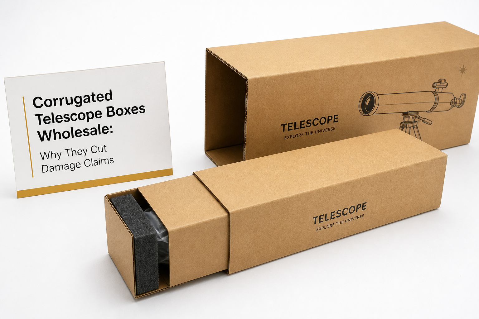 Corrugated Telescope Boxes Wholesale: Specs, Pricing, MOQ