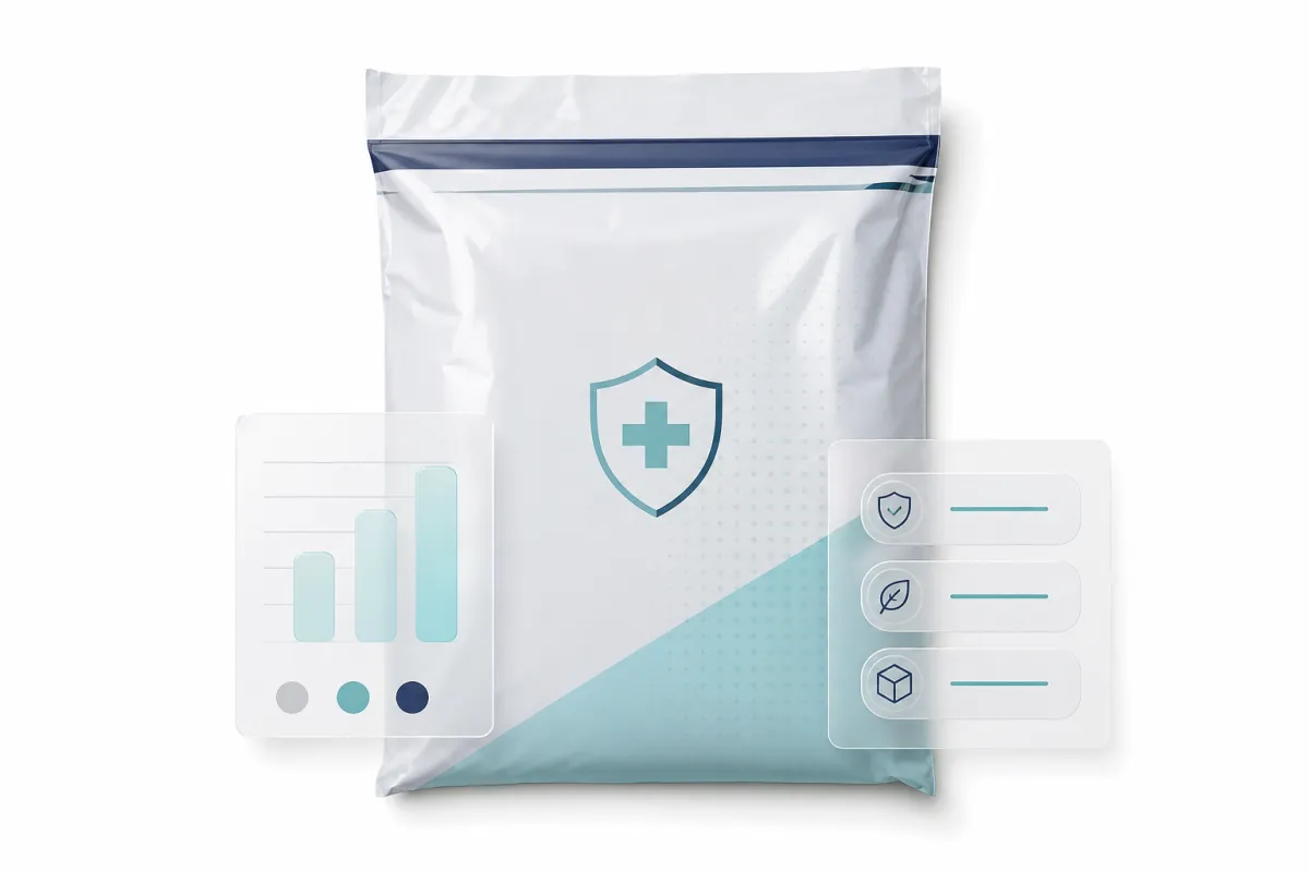 Price for Antimicrobial Poly Mailers: Costs Moq