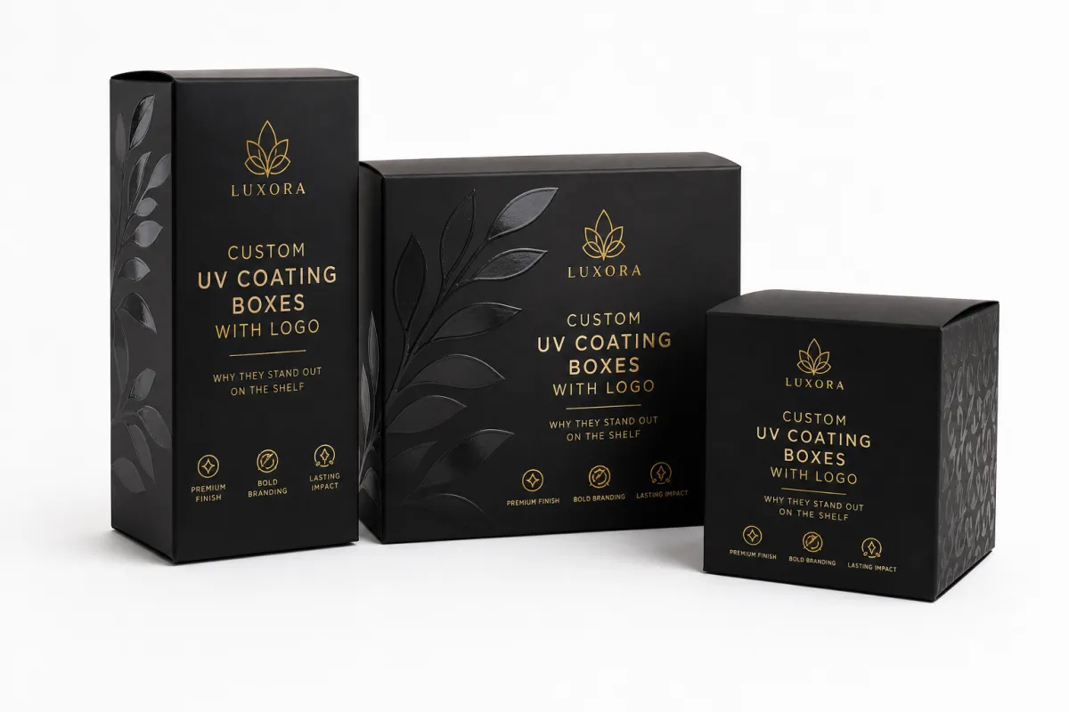 Custom UV Coating Boxes with Logo: Design, Cost, Timing