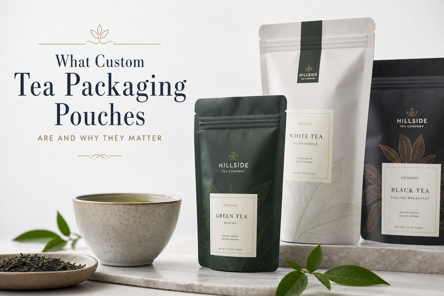 Custom Tea Packaging Pouches: Choosing the Right Fit