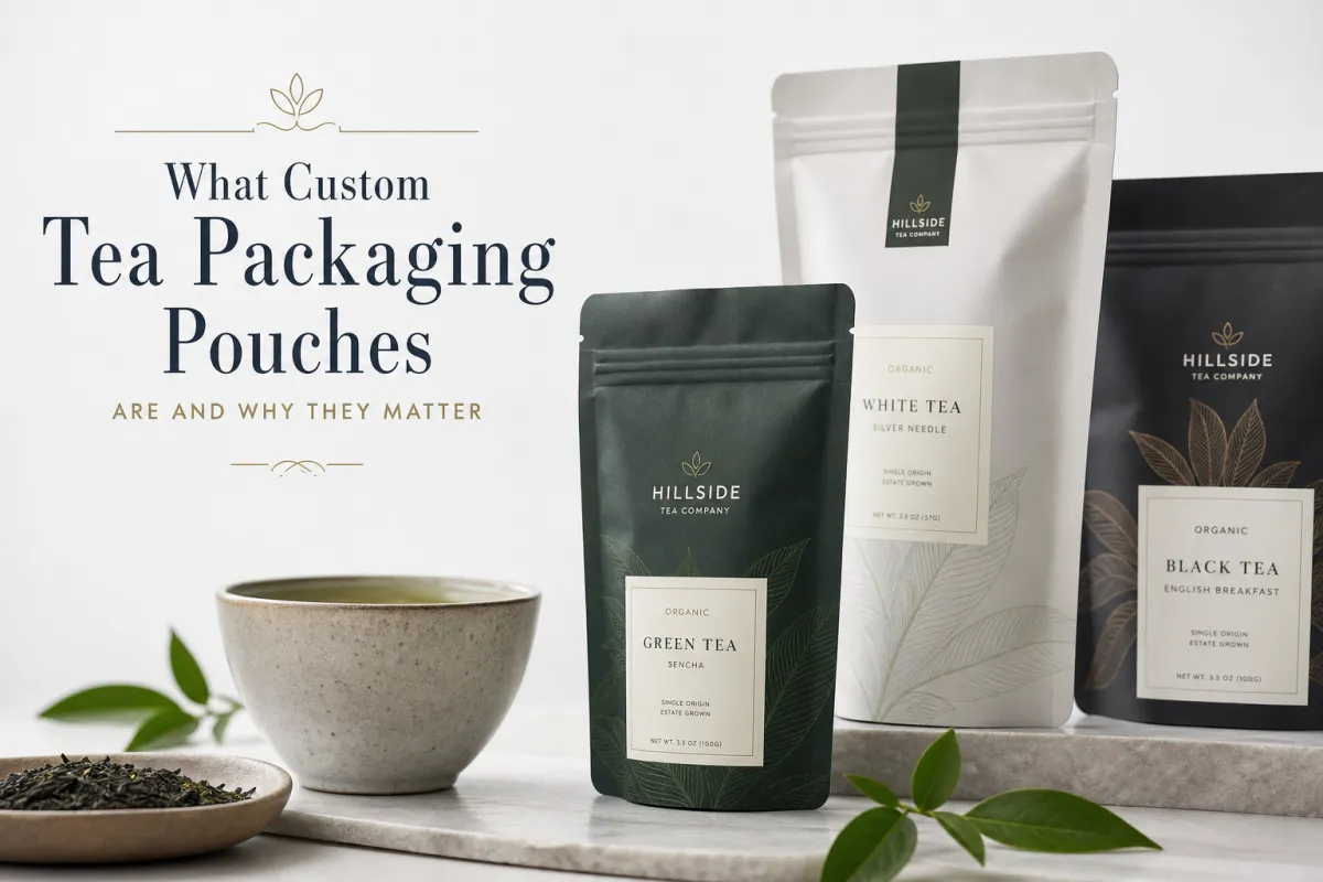 Custom Tea Packaging Pouches: Choosing the Right Fit