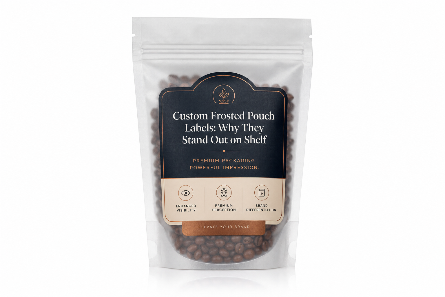 Custom Frosted Pouch Labels: Design, Cost, and Process