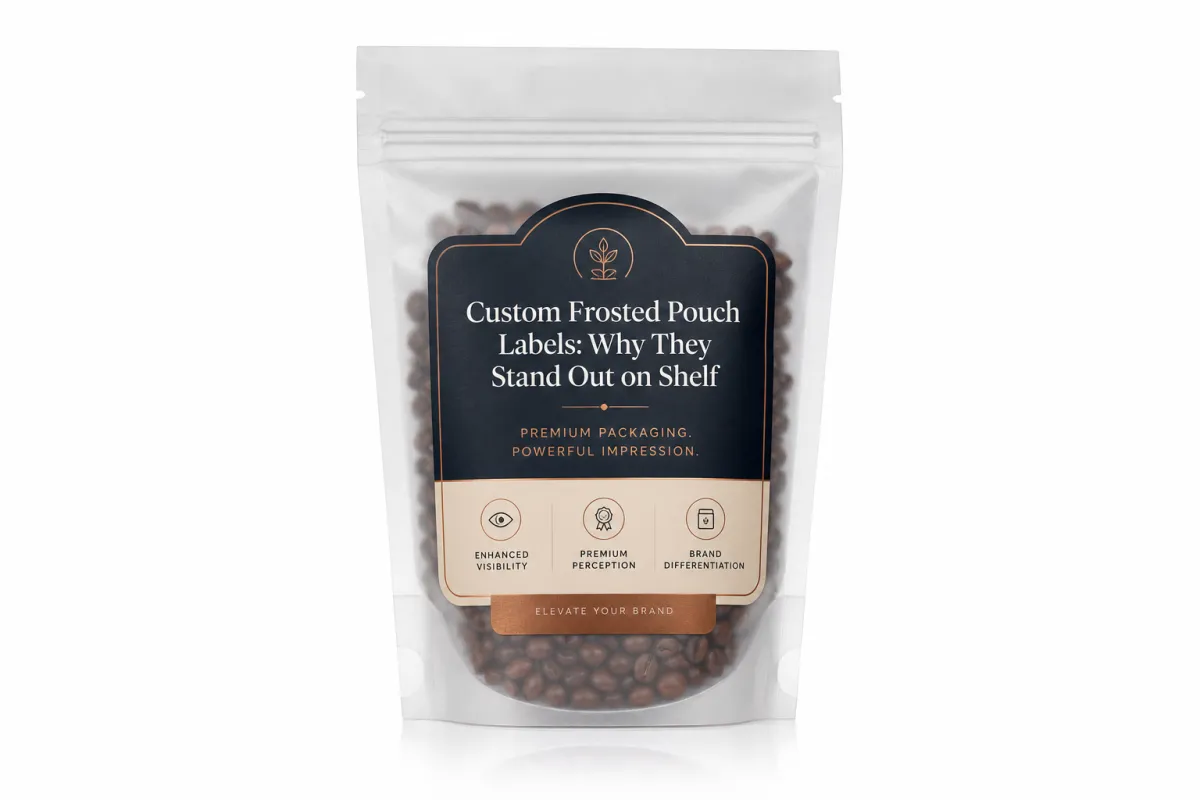 Custom Frosted Pouch Labels: Design, Cost, and Process