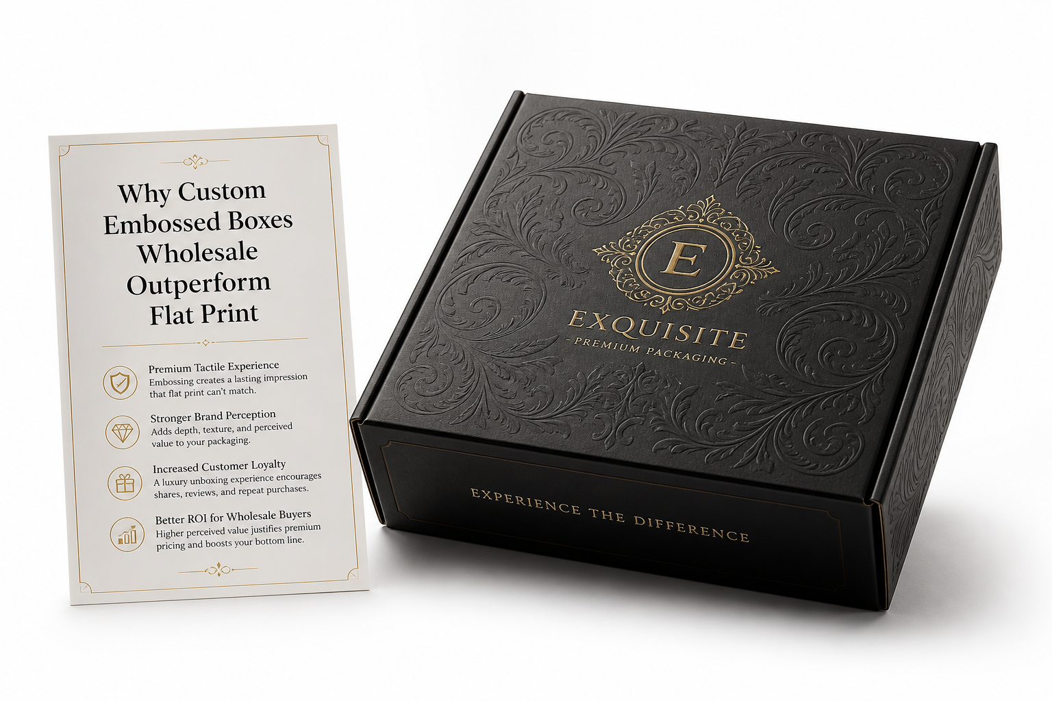 Custom Embossed Boxes Wholesale: Premium Packaging