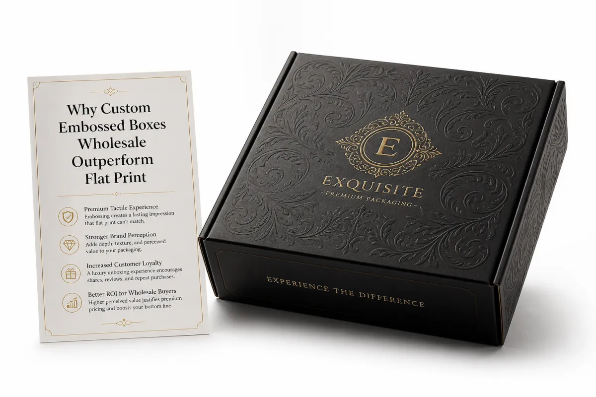 Custom Embossed Boxes Wholesale: Premium Packaging