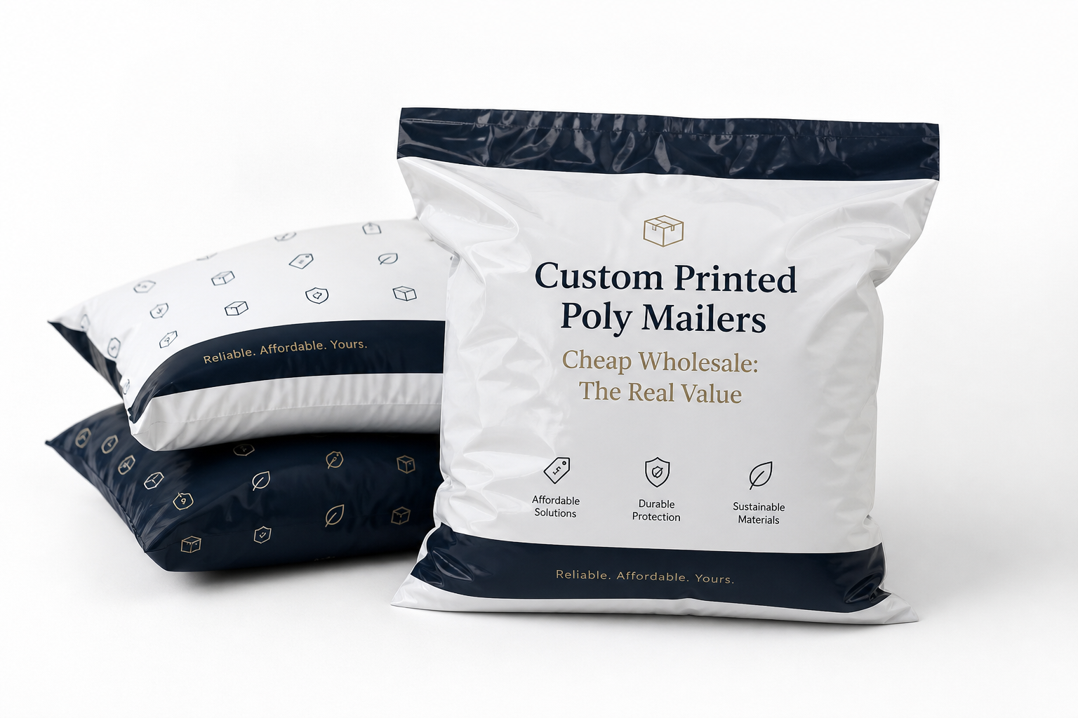 Custom Printed Poly Mailers Cheap Wholesale Options