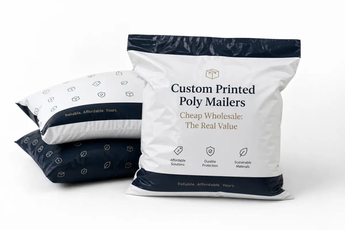 Custom Printed Poly Mailers Cheap Wholesale Options