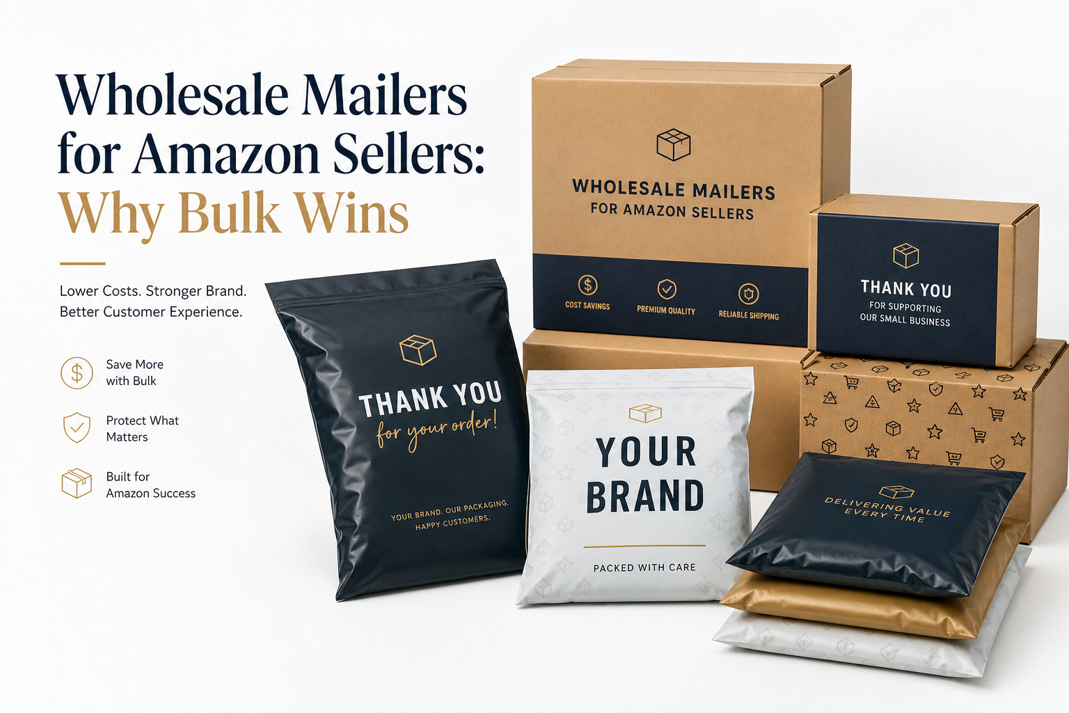 Wholesale Mailers for Amazon Sellers Bulk Packaging: MOQ, Samples, Lead Time, and Quote Checks