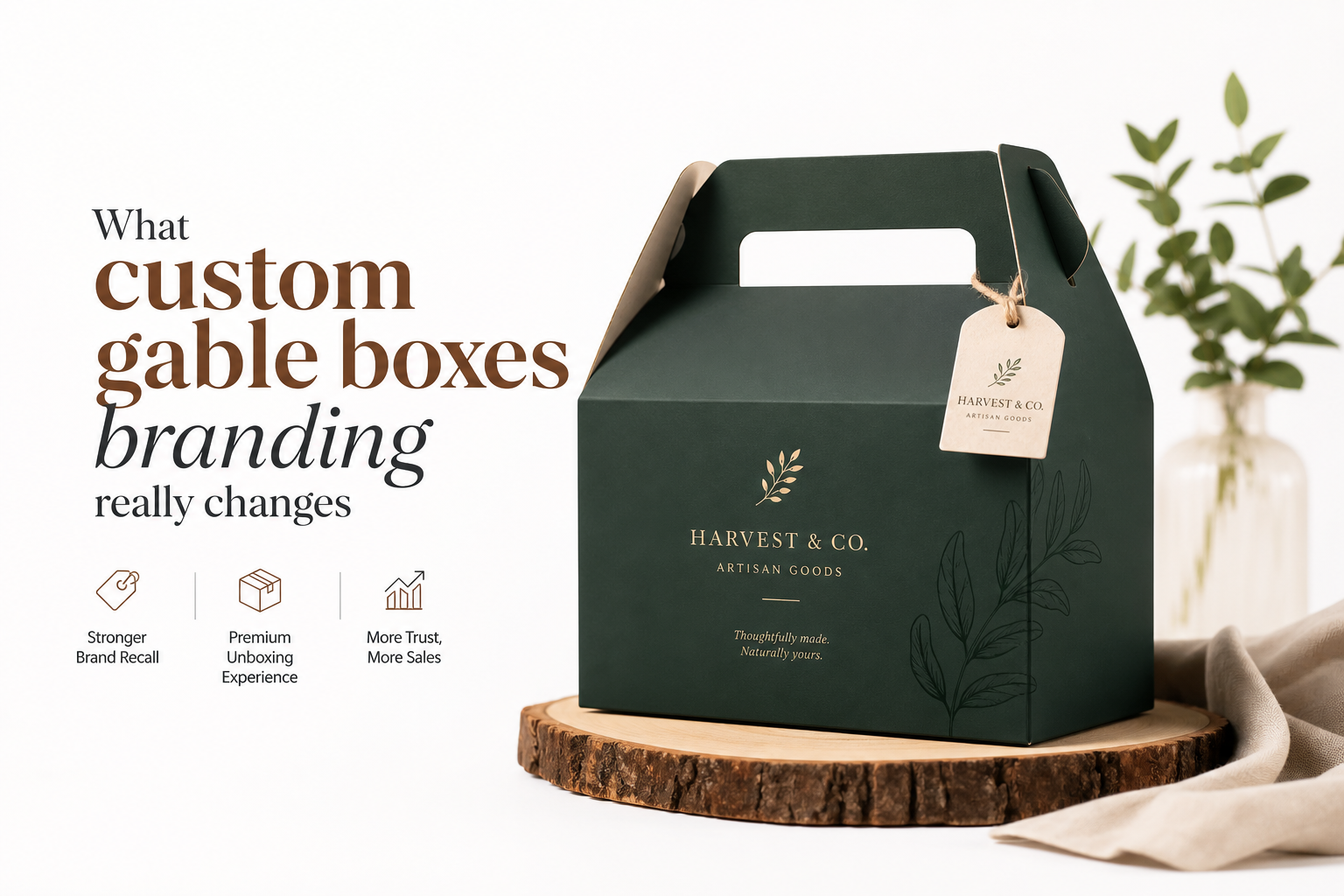 Custom Gable Boxes Branding Design Better: Dieline, Finish, Proof, and Buyer Review