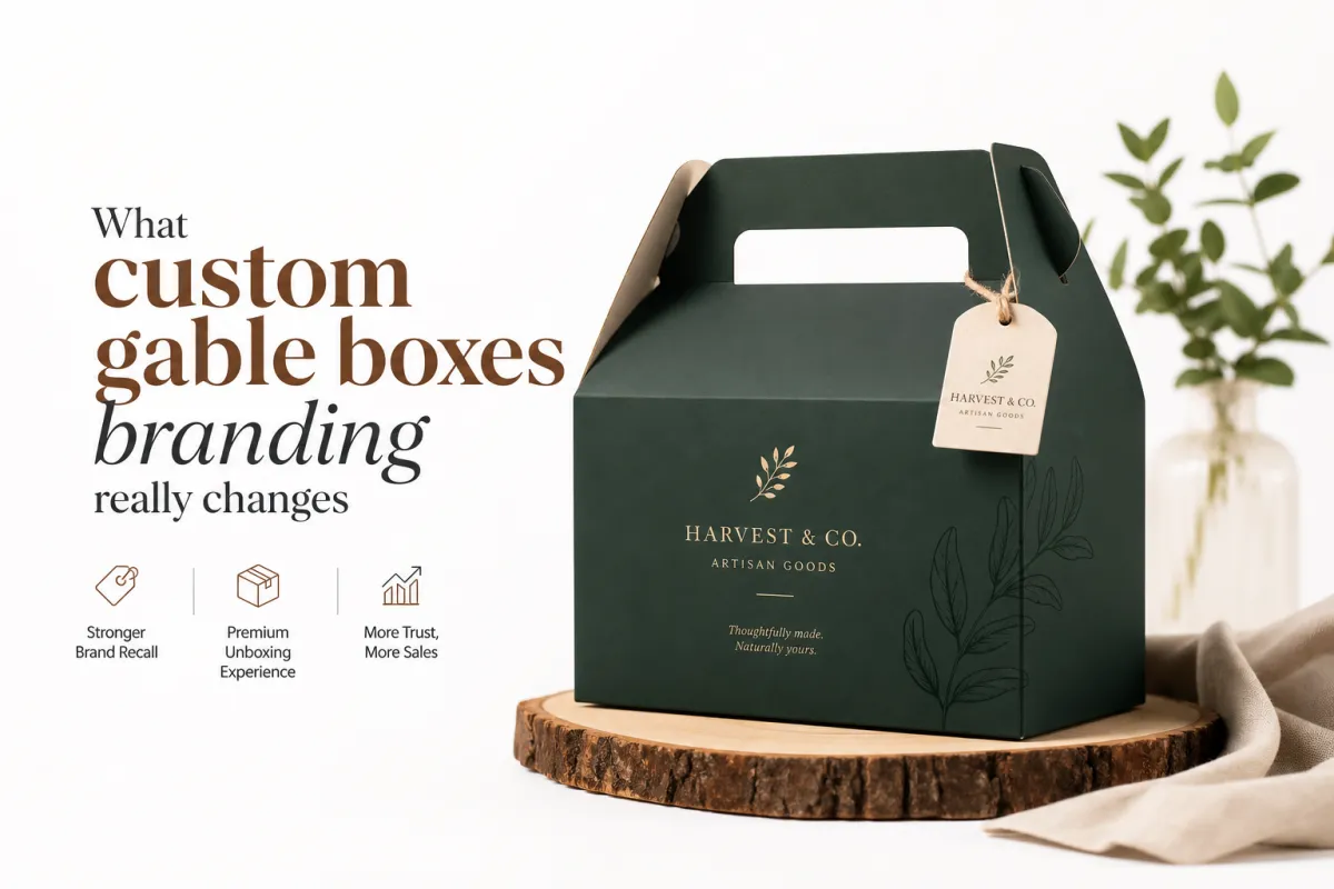 Custom Gable Boxes Branding Design Better