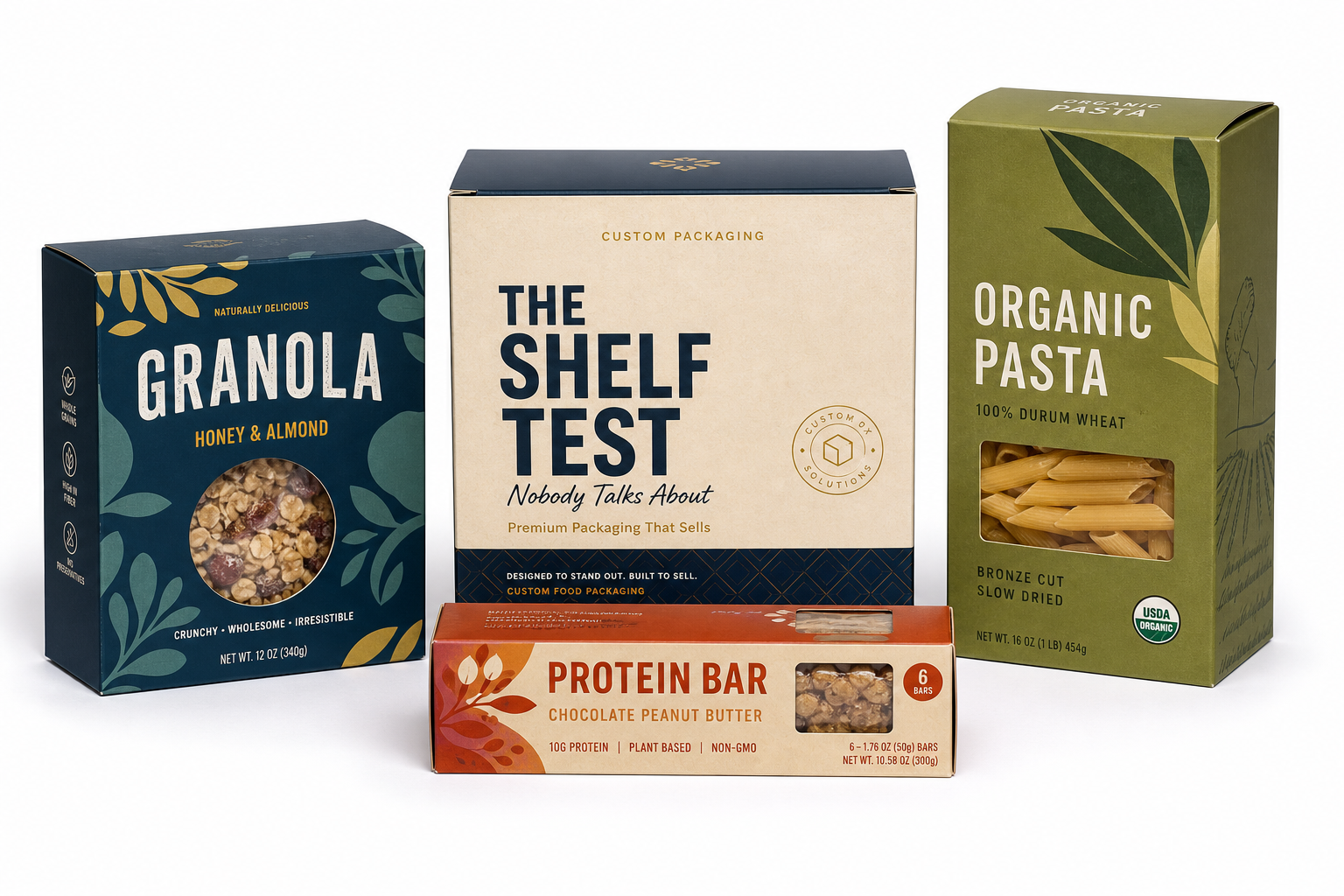 Custom Food Packaging Boxes Branding: Dieline, Finish, Proof, and Buyer Review