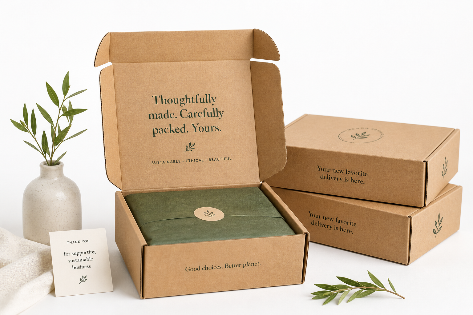 Kraft Boxes for Subscription Brands: Board, Finish, Dieline, and Unit Cost
