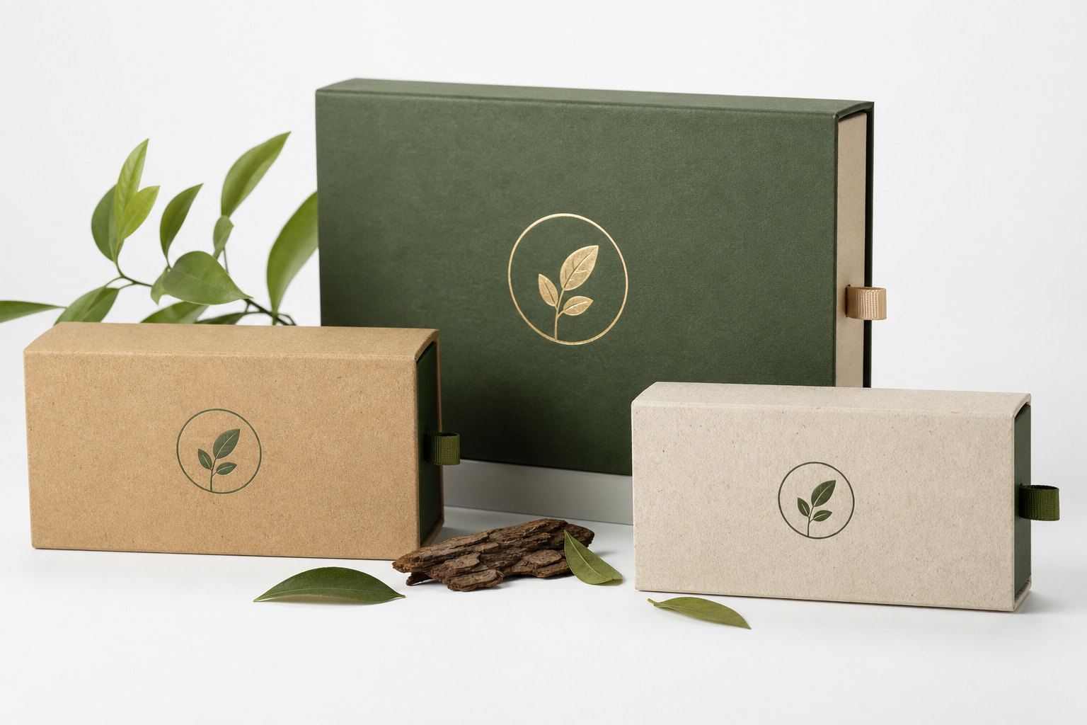 Sustainable Rigid Boxes with Logo: Board, Finish, Dieline, and Unit Cost