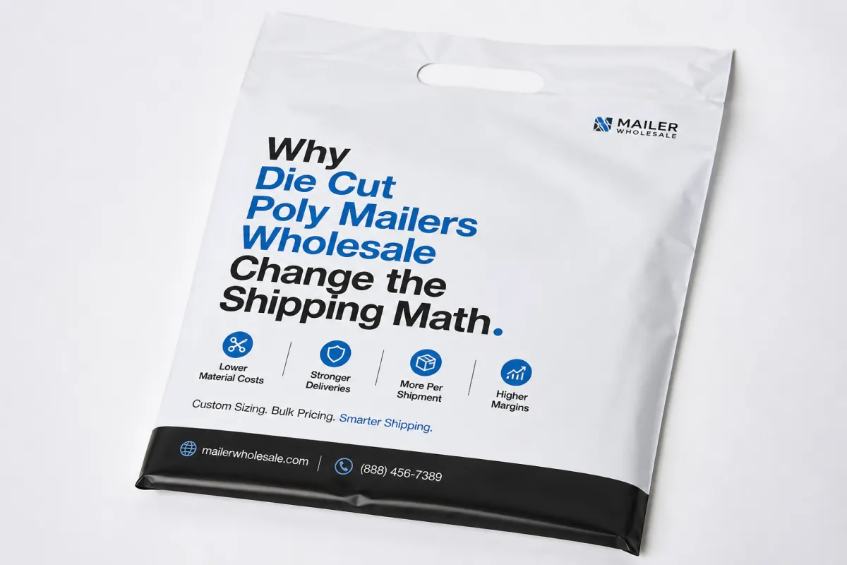 Die Cut Poly Mailers Wholesale: Pricing, Specs & Lead Time