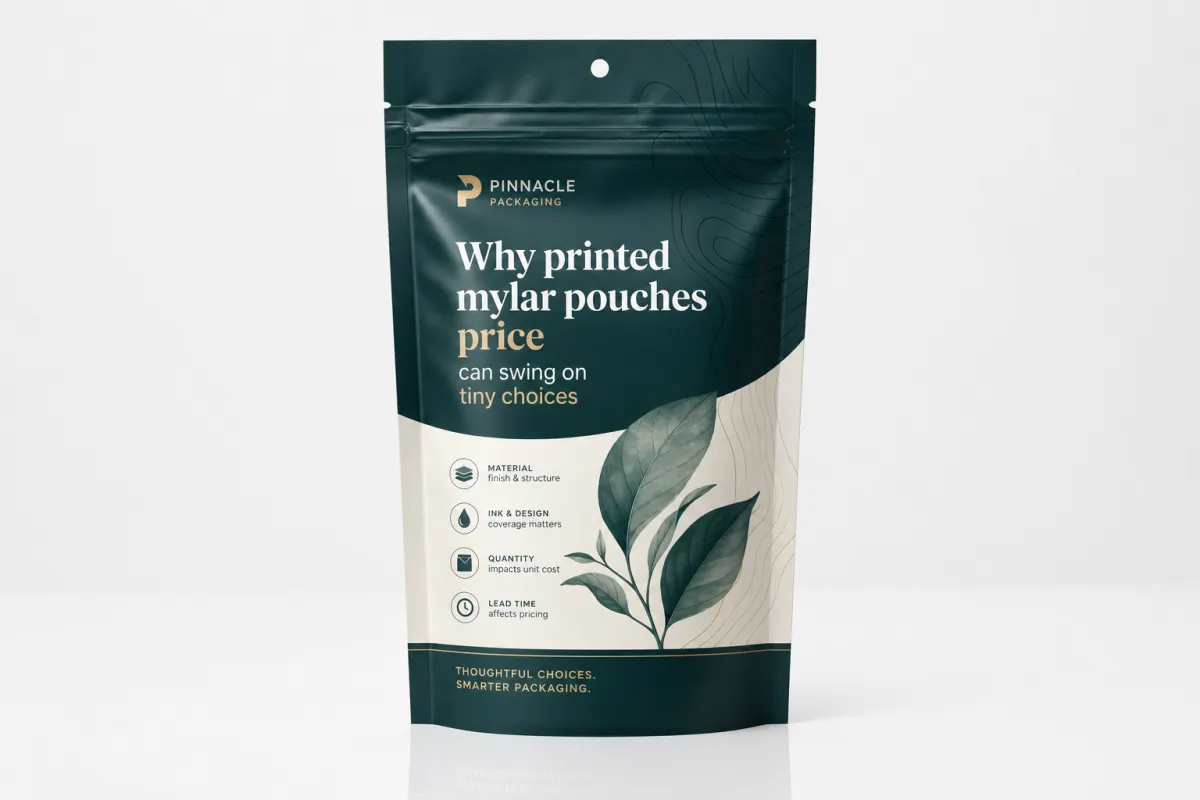 Printed Mylar Pouches Price: What Affects Cost and MOQ