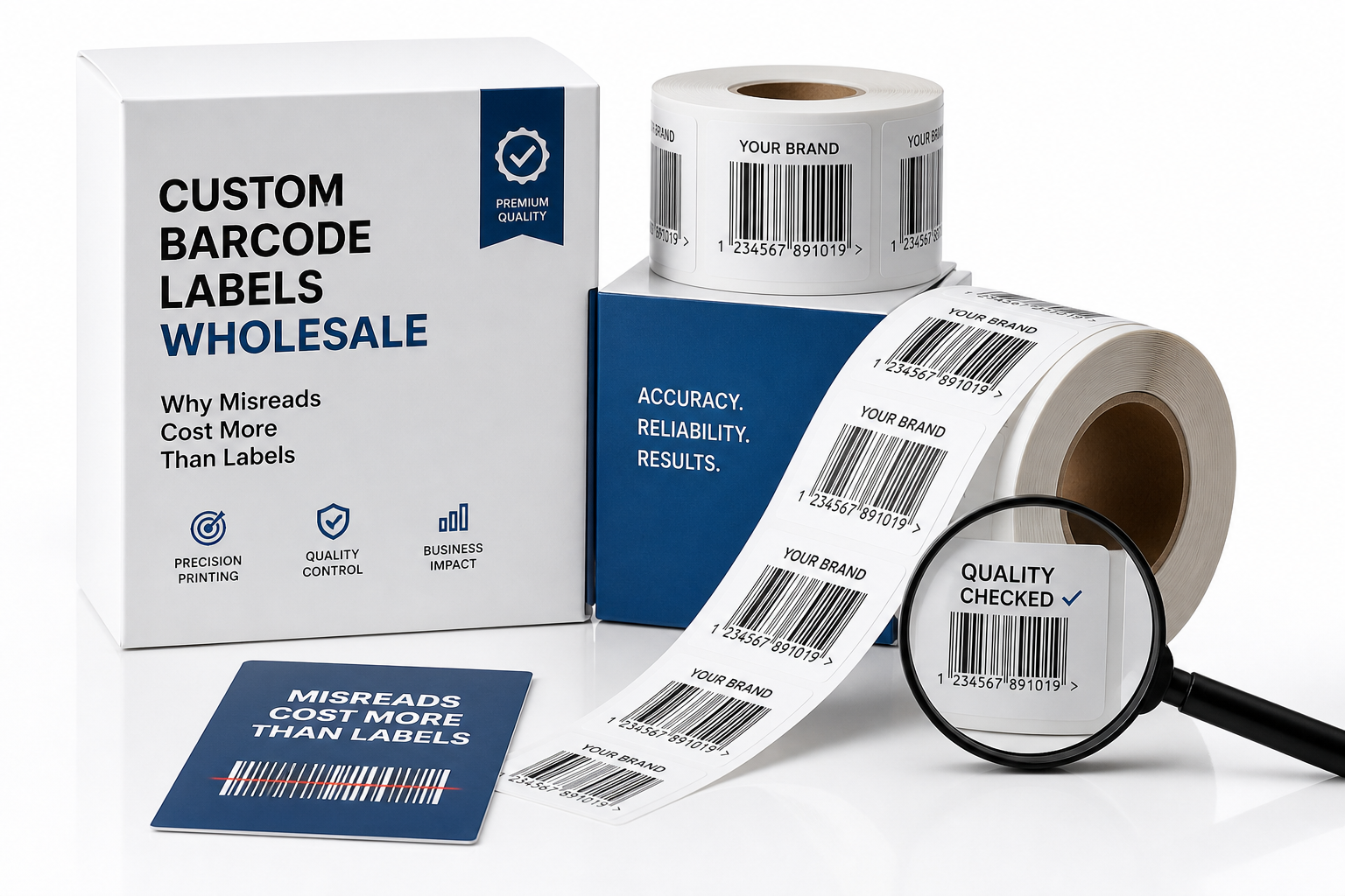 Custom Barcode Labels Wholesale: Specs, Pricing & Supply