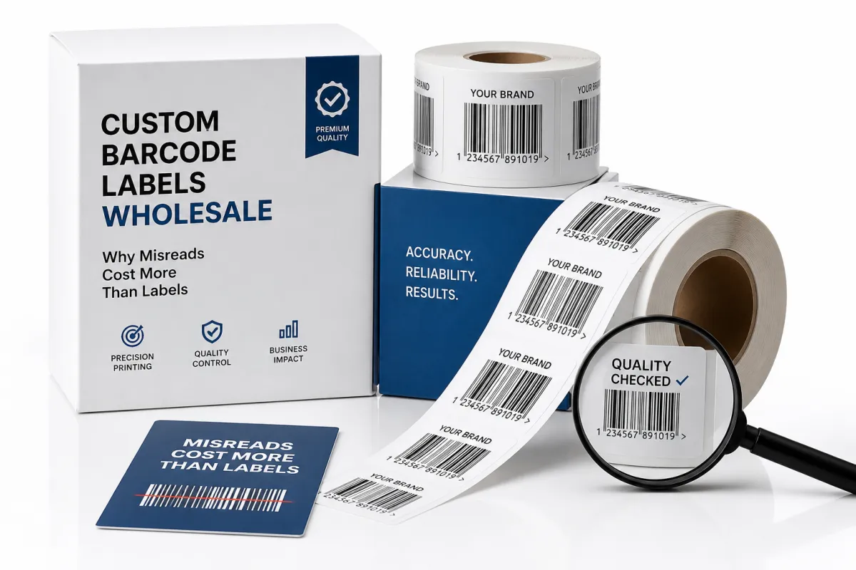 Custom Barcode Labels Wholesale: Specs, Pricing & Supply