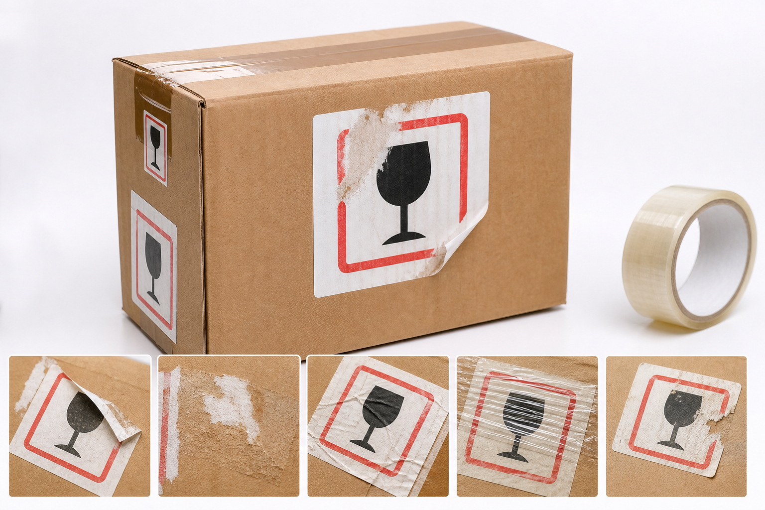 Labeling Fragile Freight Boxes Work: Material, Adhesive, Artwork, and MOQ
