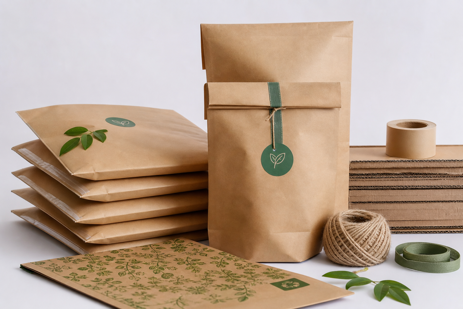 Eco Kraft Shipping Bags Supplier: What They Are and Why Buyers Care - CustomLogoThing packaging example