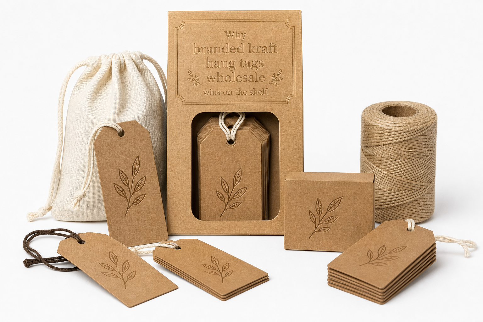 Branded Kraft Hang Tags Wholesale: Pricing & Specs