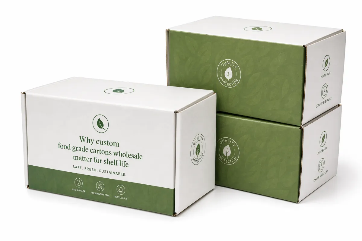Custom Food Grade Cartons Wholesale: Specs & Pricing