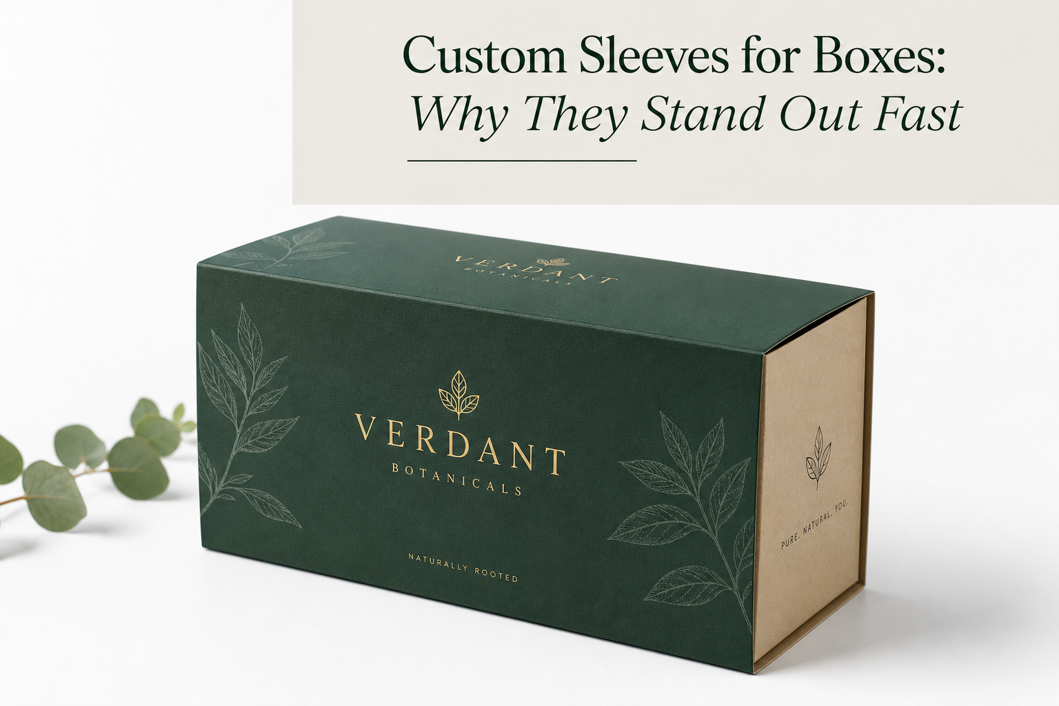 Custom Sleeves for Boxes: Board, Finish, Dieline, and Unit Cost