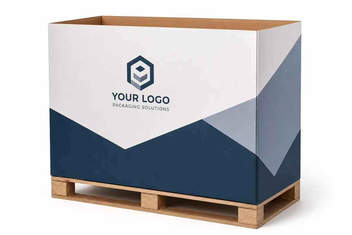 Printed Pallet Sleeves with Logo