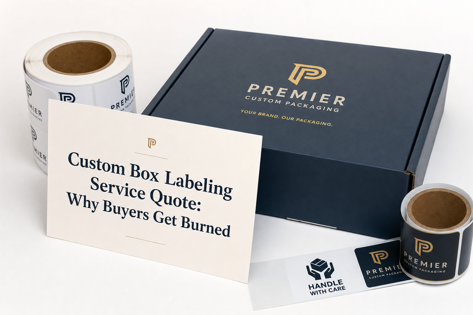 Custom Box Labeling Service Quote: Material, Adhesive, Artwork, and MOQ