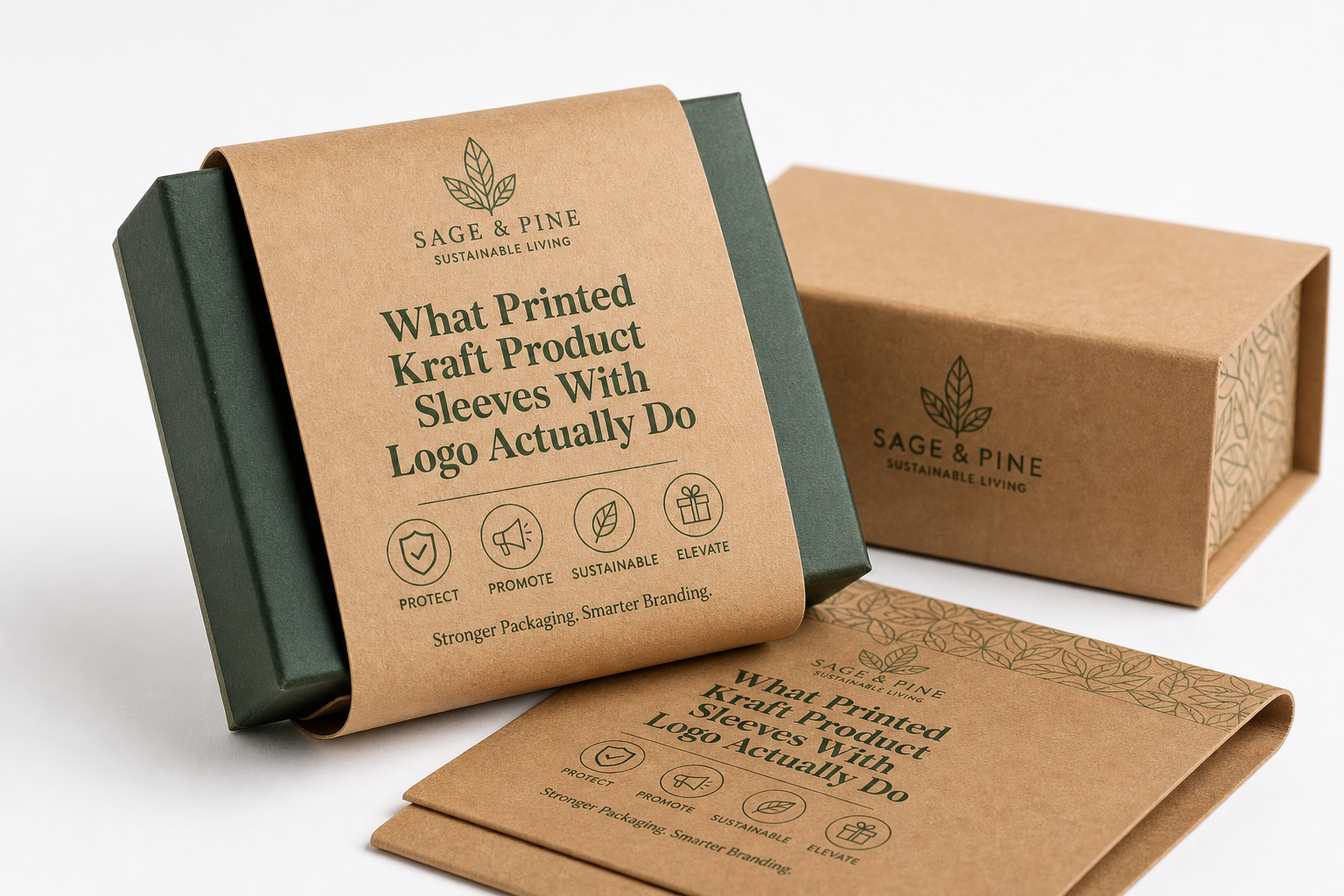 Printed Kraft Product Sleeves with Logo: Material, Print, Proofing, and Reorder Risk