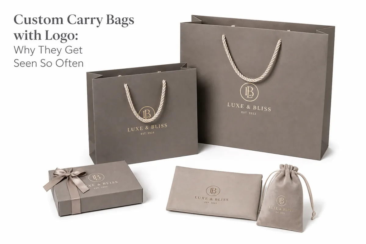 Custom Carry Bags with Logo: Branding That Travels Well