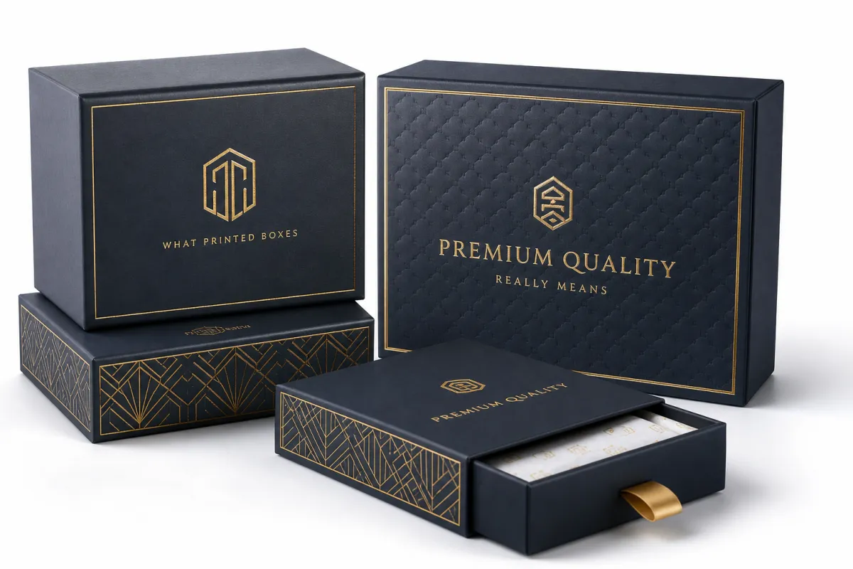 Printed Boxes Premium Quality: What Actually Matters