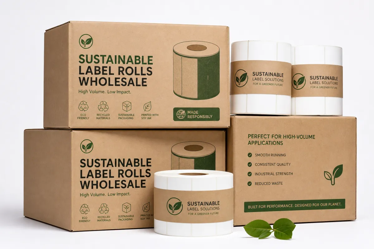 Sustainable Label Rolls Wholesale for Packaging Buyers