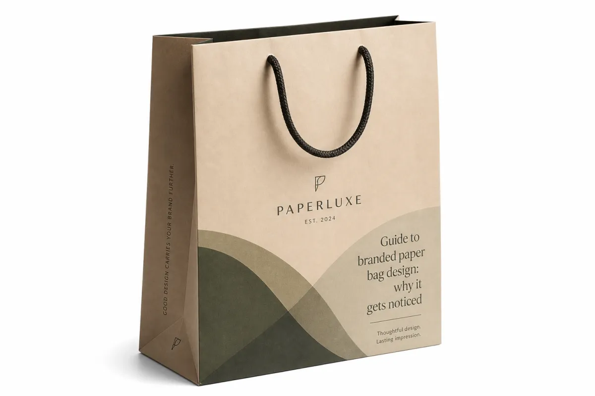 To Branded Paper Bag Design Decision Review