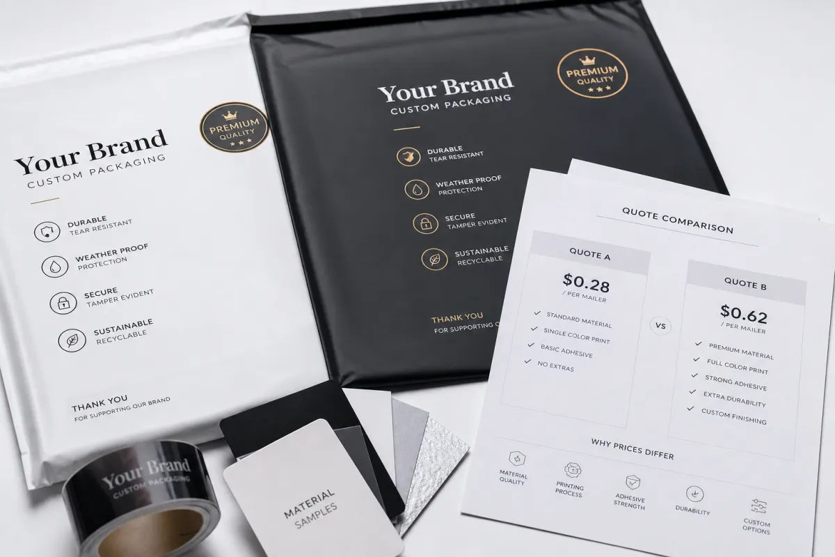 Premium Poly Mailers Pricing: What Really Drives Cost