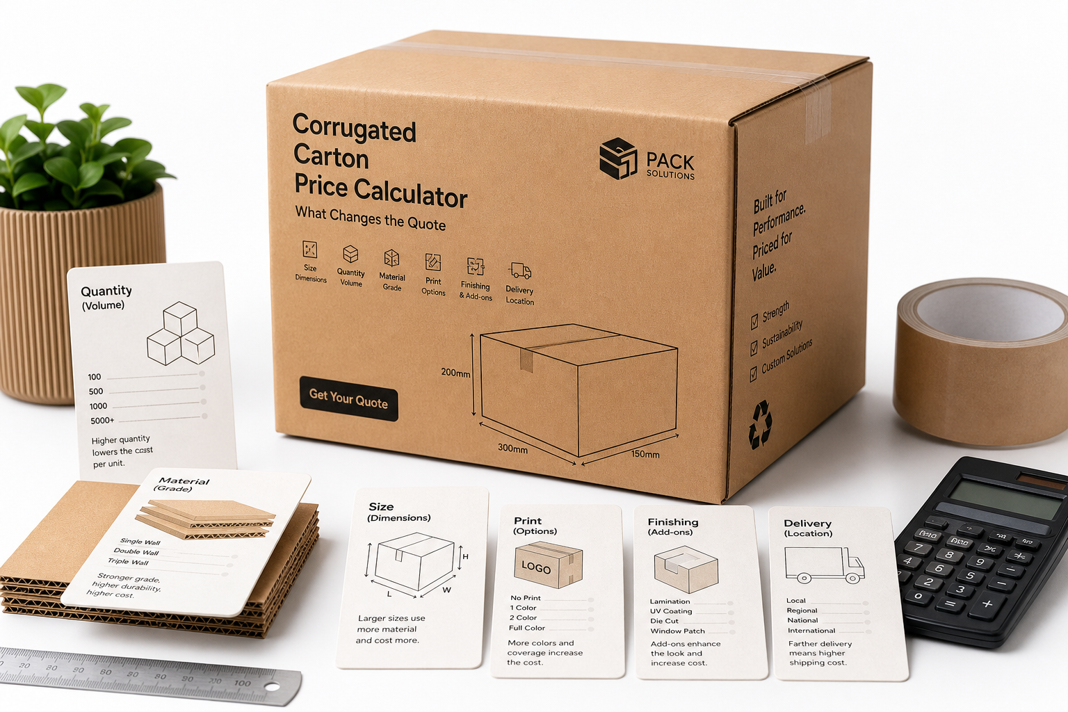 Corrugated Carton Price Calculator for Accurate Quotes