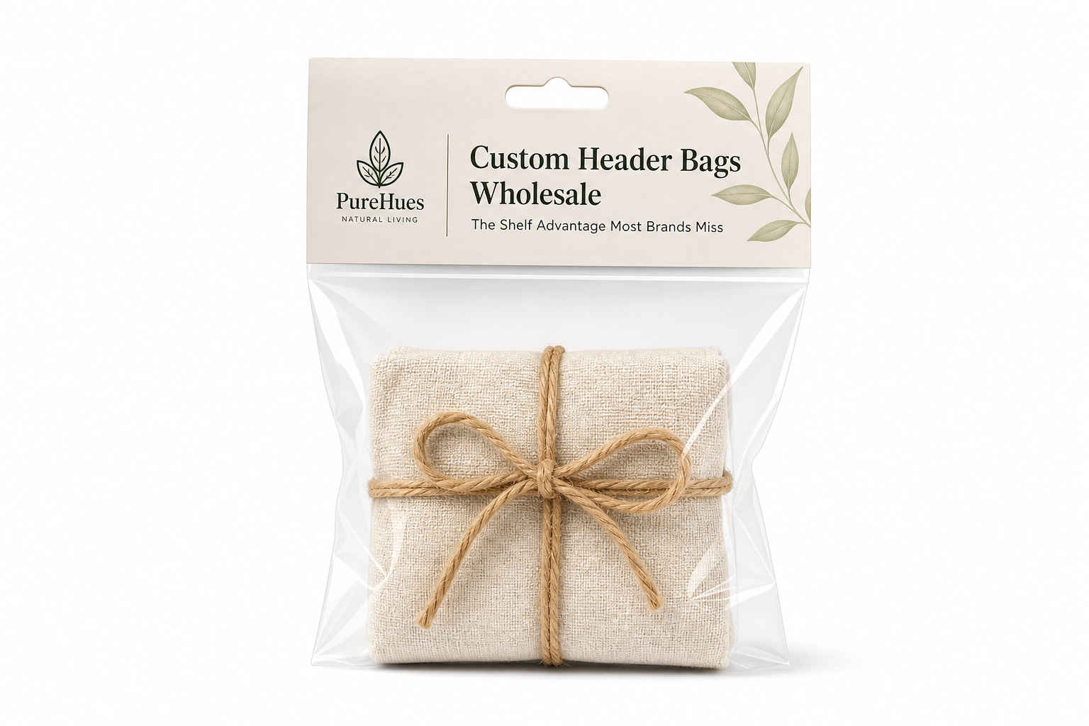 Custom Header Bags Wholesale: Specs, Pricing, and Lead Time