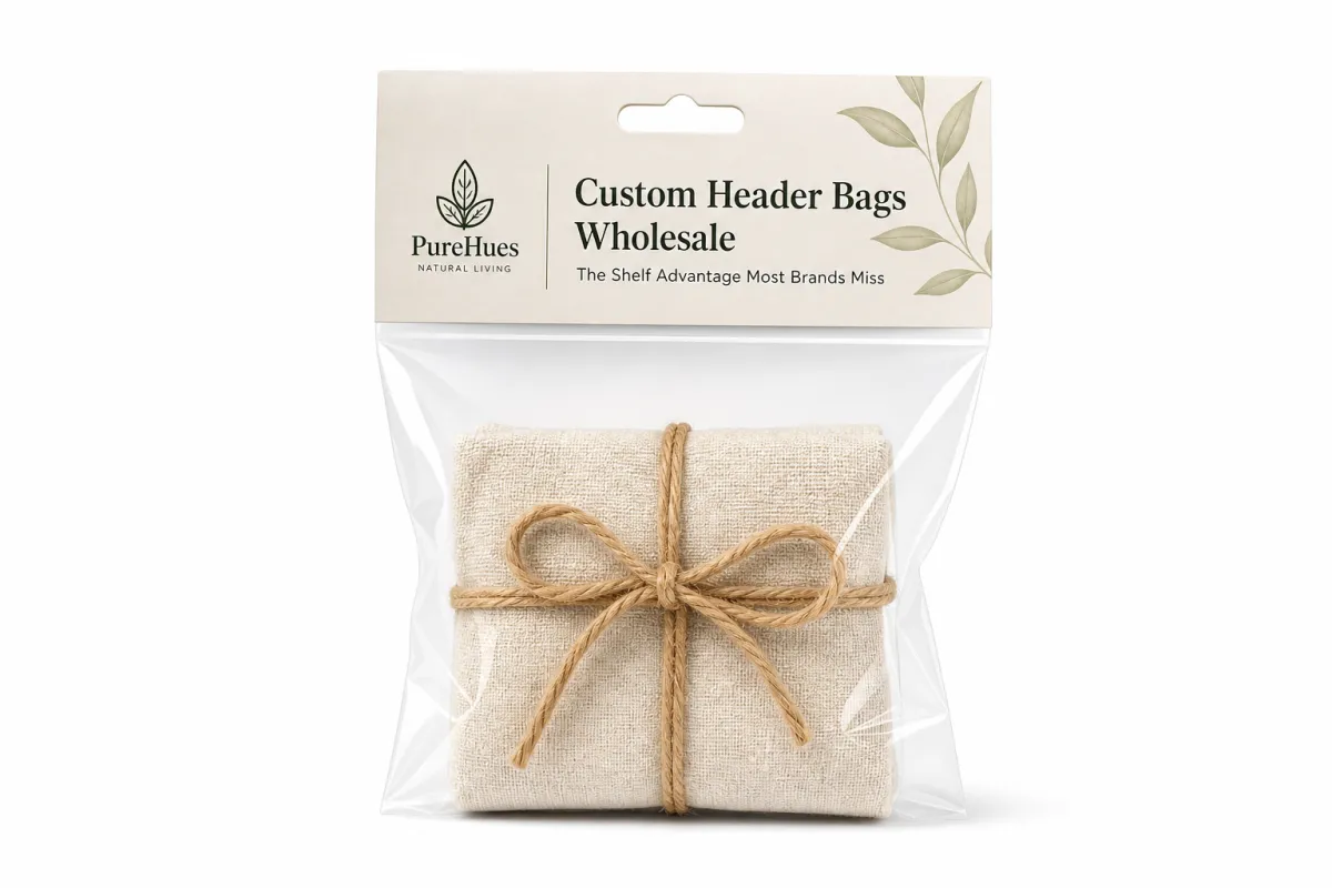 Custom Header Bags Wholesale: Specs, Pricing, and Lead Time